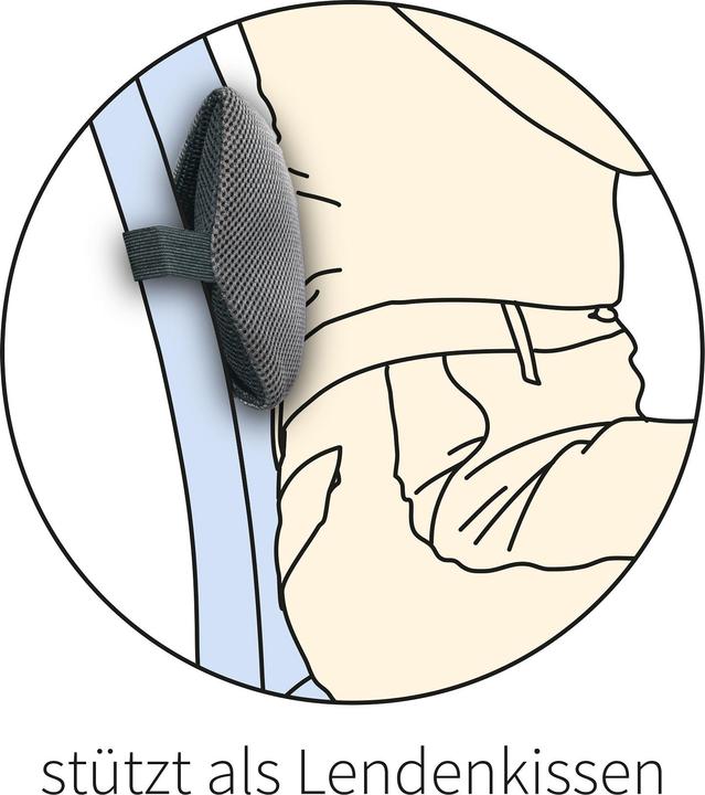 Produktbild John Sitzkissen Aerosoft 3-in-1 (36 x 36 cm)