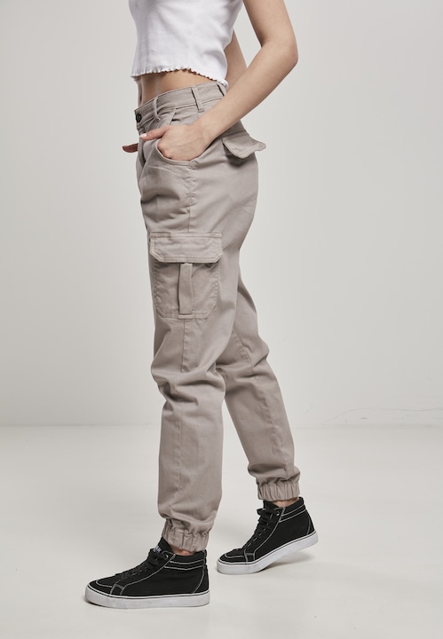 Produktbild Urban Classics Ladies High Waist Cargo Pants (29)