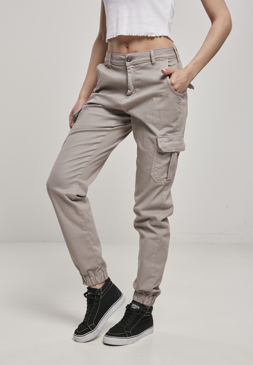 Produktbild Urban Classics Ladies High Waist Cargo Pants (28)