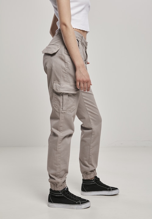 Produktbild Urban Classics Ladies High Waist Cargo Pants (28)