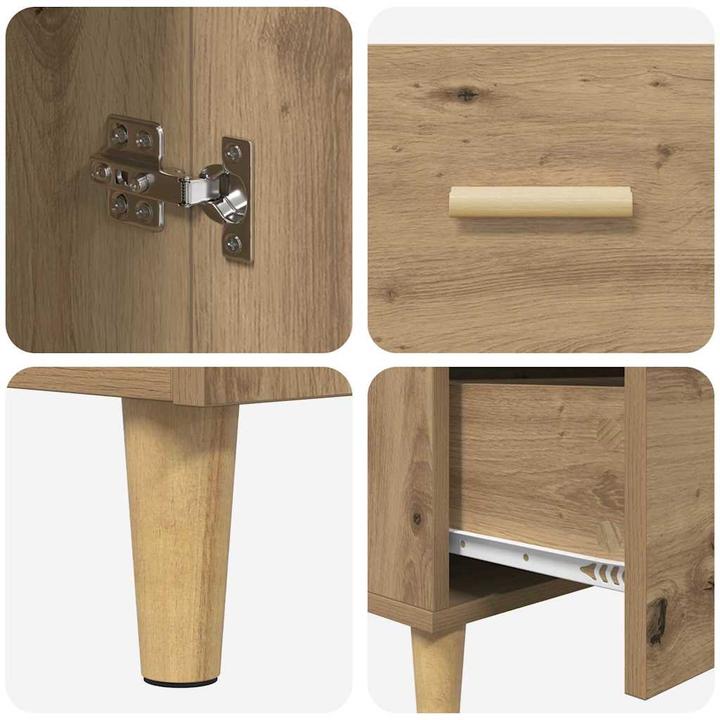 Image du produit vidaXL Wohnzimmer Sideboard (34 x 69.50 x 90 cm)
