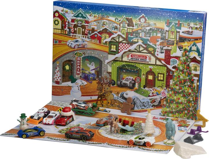 Produktbild Hot Wheels Adventskalender