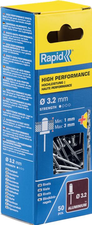Produktbild Rapid Universal Blindniete Ø 3,2 x 6 mm