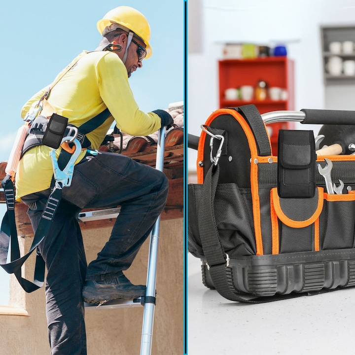 Produktbild Cadorabo Universale Schutzhülle Tasche mit Gürtelclip (ZTE Blade V9 Vita)