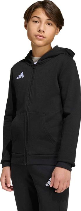 Produktbild Adidas Ent26 Fz Hood Y - black/white (152)
