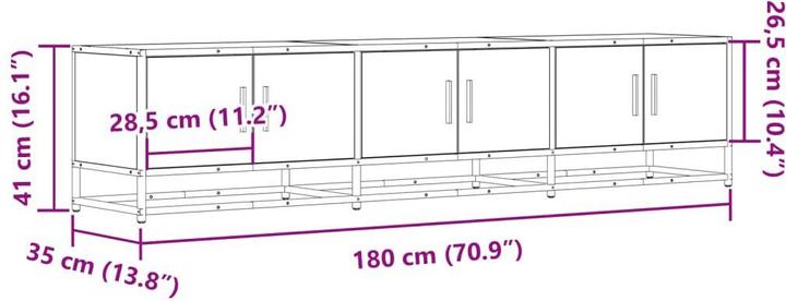 Image du produit vidaXL TV-Schrank (180 x 35 x 41 cm)