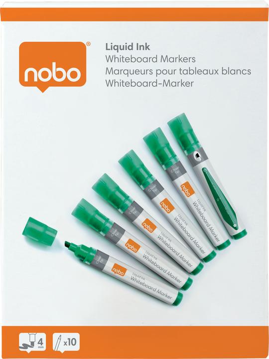 Produktbild Nobo N-Marker Viscom 4mm 1915385 grün 10 Stück (10x)