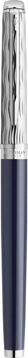 Image du produit Waterman Roller Hémisphère DeLuxe C.C Deep Lacquer F S. (Argent, Bleu, 1 x)