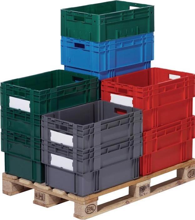 Actual product image kaiserkraft Rotating stacking box