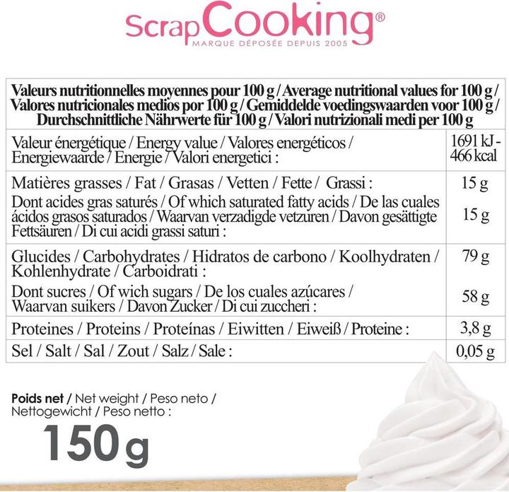 Actual product image ScrapCooking Wonder Cream (150 g)