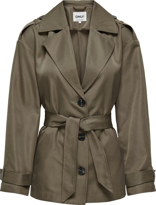 Only Reverskragen Jacke Trenchcoat