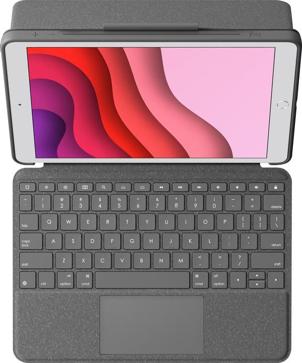 Productafbeelding Logitech Combo Touch (DE, Apple iPad 2019 (7e generatie), Apple iPad 2020 (8e generatie), Apple iPad 2021 (9e generatie))