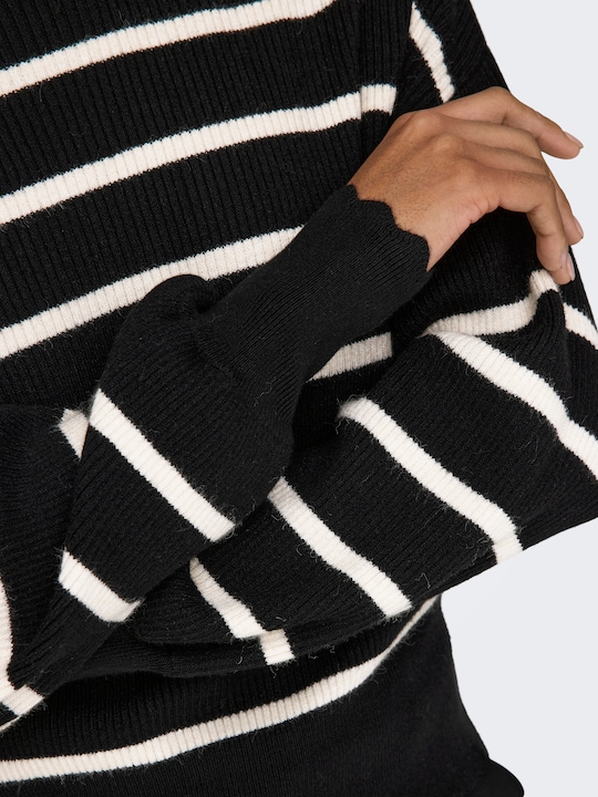 Image du produit Only col rond manches ballon pull en tricot (XL)