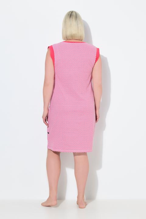 Immagine prodotto Ulla Popken Maglia dal taglio lungo e smanicato con stampa e scollo rotondo (46, 48)