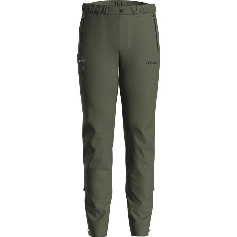Great Escapes, Herren, Outdoorhose, 107 Marcus (48), Grün, 48