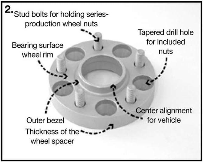 Immagine prodotto H&R Distanziali ruota TRAK+ DRM 60mm 60106107