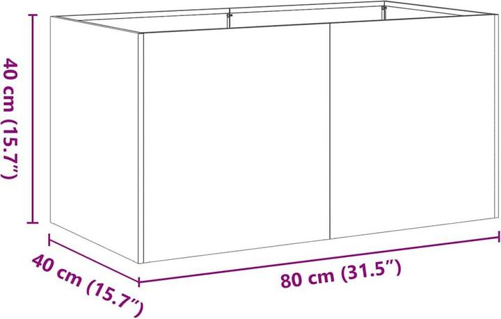 Produktbild vidaXL Pflanzkübel