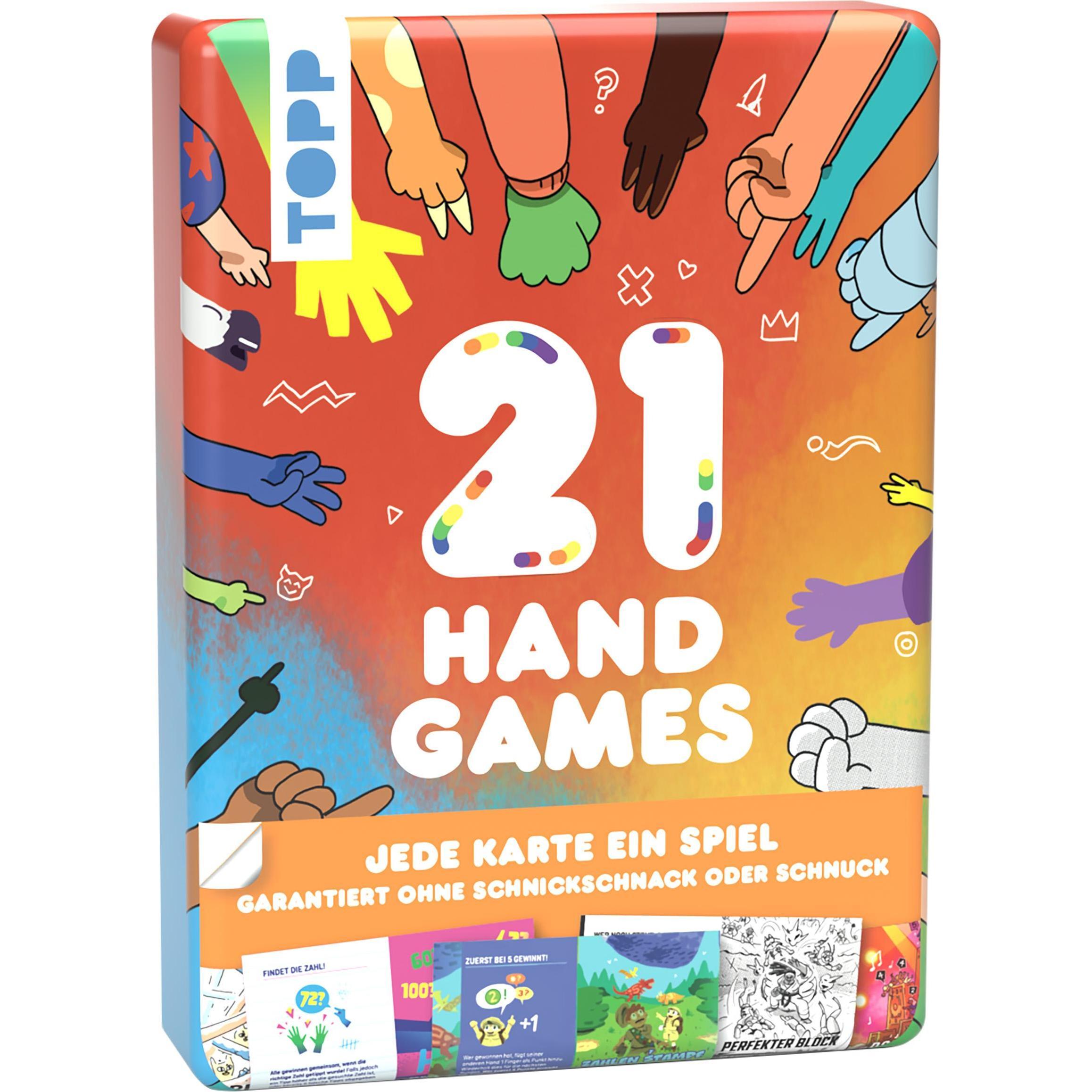 Frech Schnick, Schnack, Spielepack! 21 Spiele nur für die Hände (Deutsch)