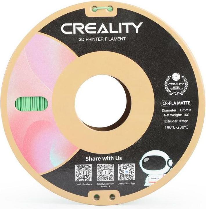 Immagine prodotto Creality Filamento PLA (PLA, 1.75 mm, 1000 g, Verde)