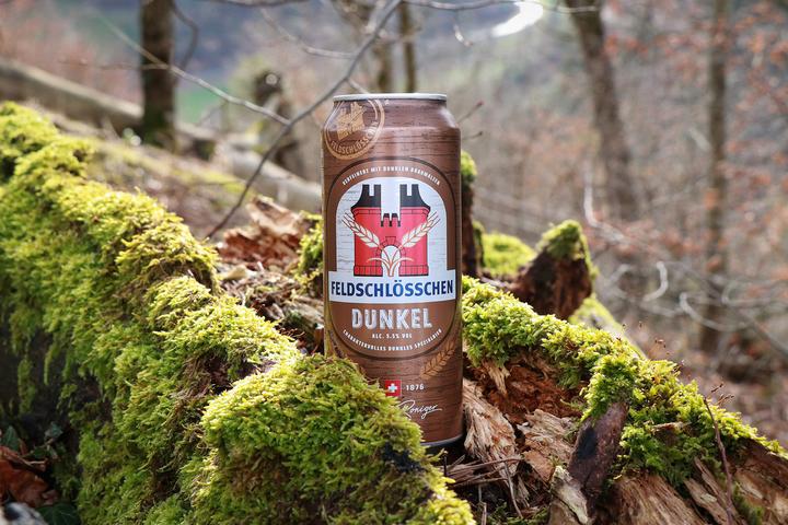 Actual product image Feldschlösschen Dark special beer (4 x 50 cl)