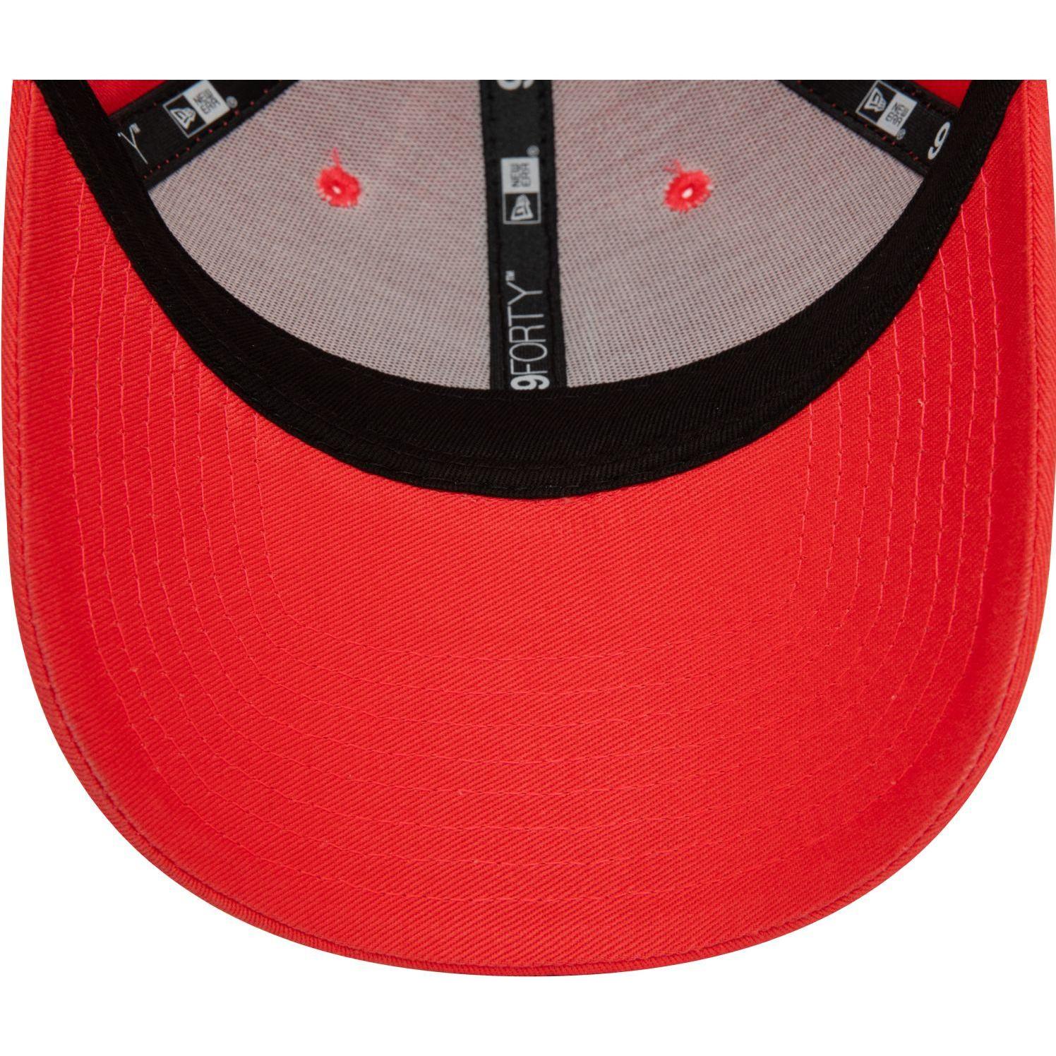 Thumbnail - New Era, Herren, Cap, 9Forty Strapback Cap - Los Angeles Dodgers Lava Red, Rot