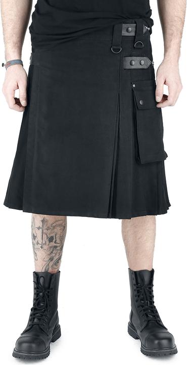 Produktbild Black Premium Kilt (S)
