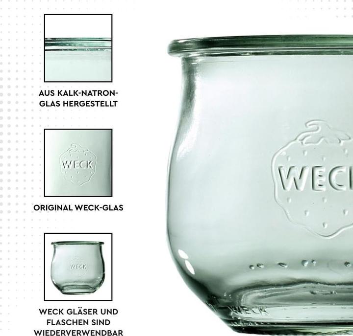 Produktbild Weck Mini-Tulpenglas (6 Stk., 0.37 l)