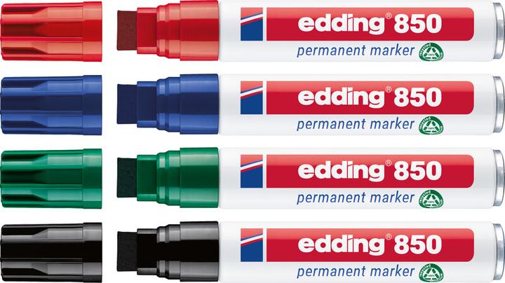 Etichetta energetica Edding 850 Marcatore permanente (Nero, 16 mm, 1 x)