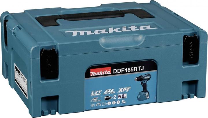 Actual product image Makita DDF485RTJ (Rechargeable battery operated)