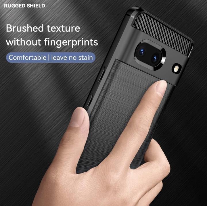 Produktbild Screenguard Carbon Brushed Soft TPU Case (Google Pixel 7)