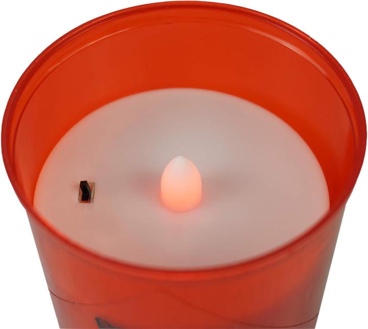 Actual product image Novaliv LED Grave Light Red Permanent Flicker Effect incl. Batteries Grave Candles Cemetery Candle Memorial (1 pcs.)