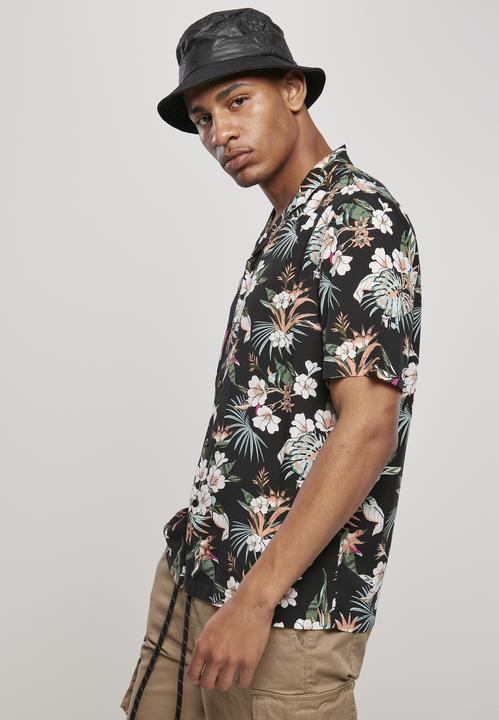 Produktbild Urban Classics Viscose AOP Resort Shirt (S)