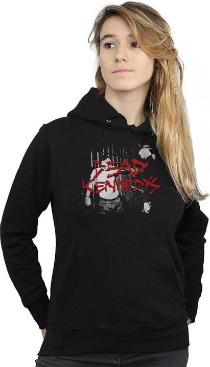 Immagine prodotto Dead Kennedys Police Truck Felpa con Cappuccio Donna (XXL)