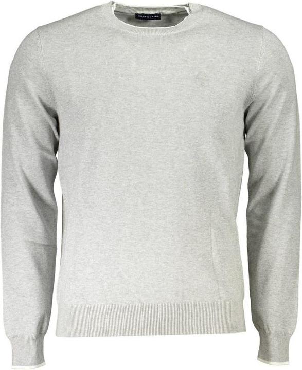 Produktbild North Sails Grey Organic Cotton Men Sweater (XL)