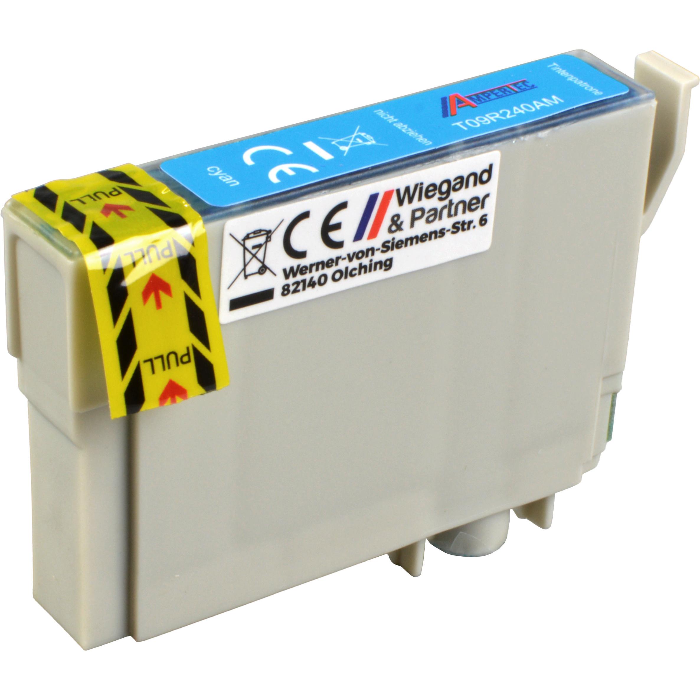 Ampertec, Druckerpatrone, Tinte ersetzt Epson C13T09R240 503XL cyan (C)