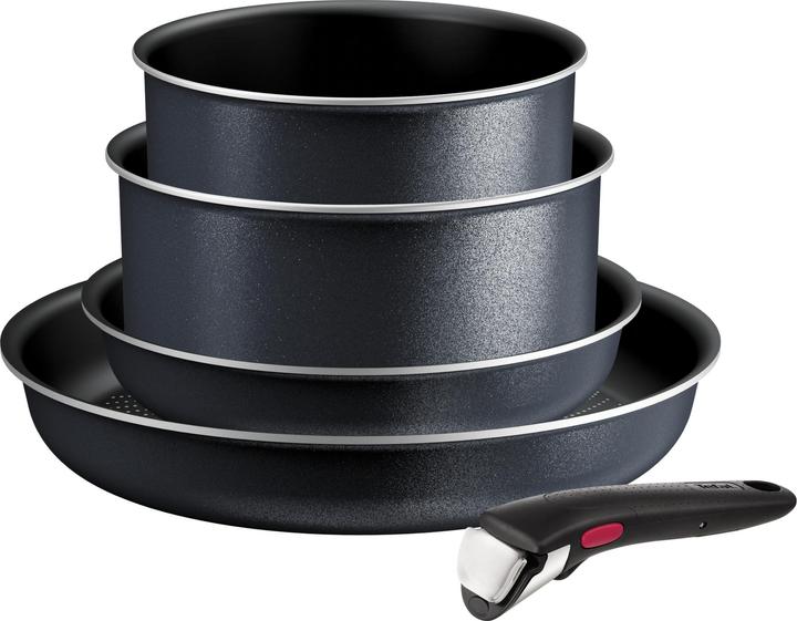 Productafbeelding Tefal Ingenio So Light Pannenset - 5-delig - Inductie (L7239523) (Kookpotten en pannenset, Aluminium)
