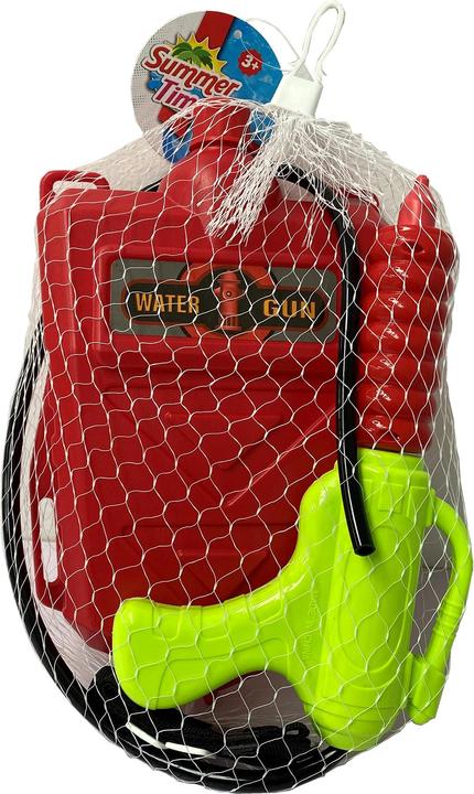 Actual product image Summertime Fire Department Pistol with back contai (Tank Integrated)