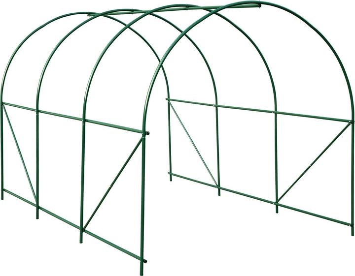 Actual product image tectake Greenhouse foil tunnel