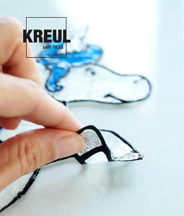 Produktbild Kreul Window Color (Pfirsich, Goldgelb, Dunkelrot, Rosa, Schwarz, 560 ml)