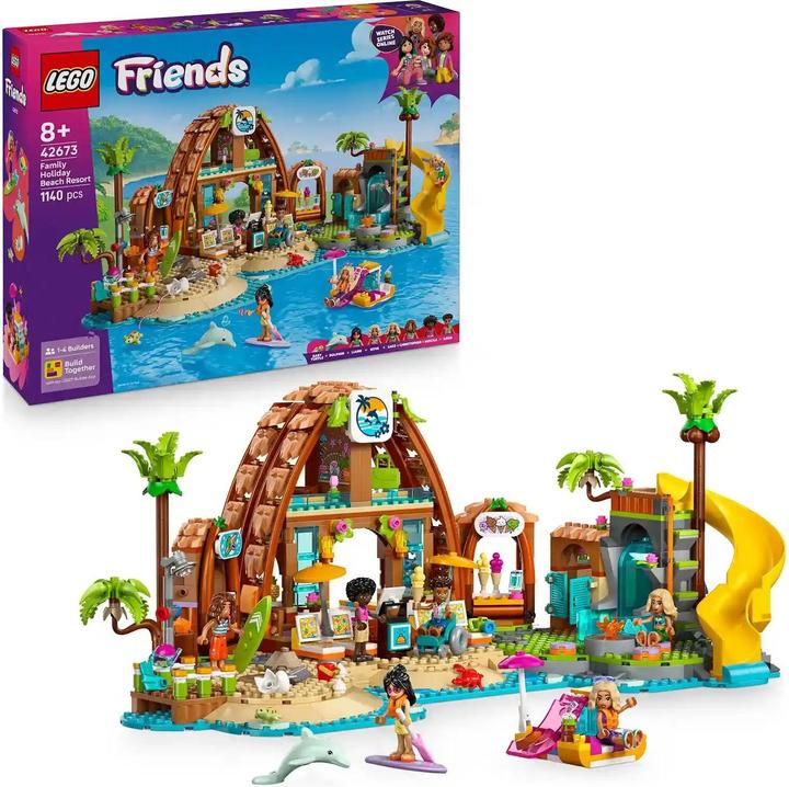 Produktbild LEGO Familienurlaub im Strandresort (42673, LEGO Friends)