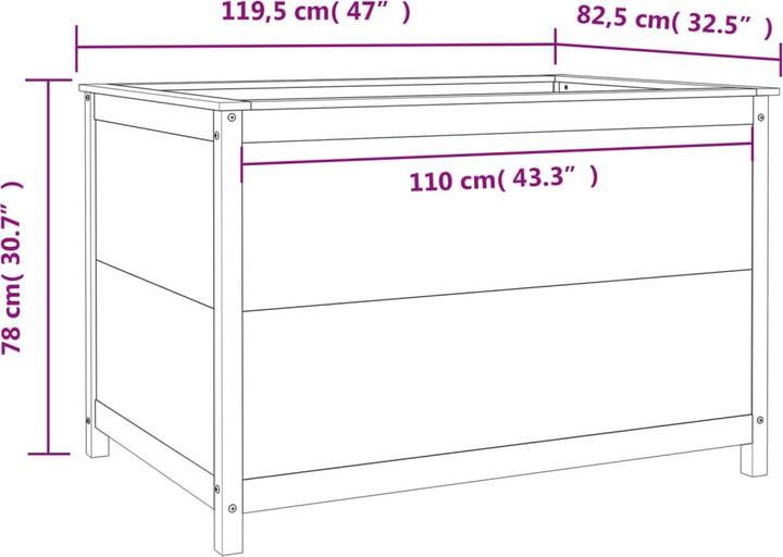 Image du produit vidaXL Hochbeet