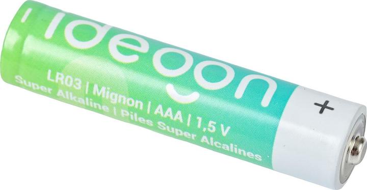 Immagine prodotto Ideoon 100er-Pack Super Alkaline Batterien AAA / LR03 (Micro), 1,5 Volt (100 pz., AAA)