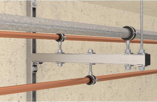 Actual product image Fischer FIS 538665 Saddle flange SF Clix 31 pre-assembled