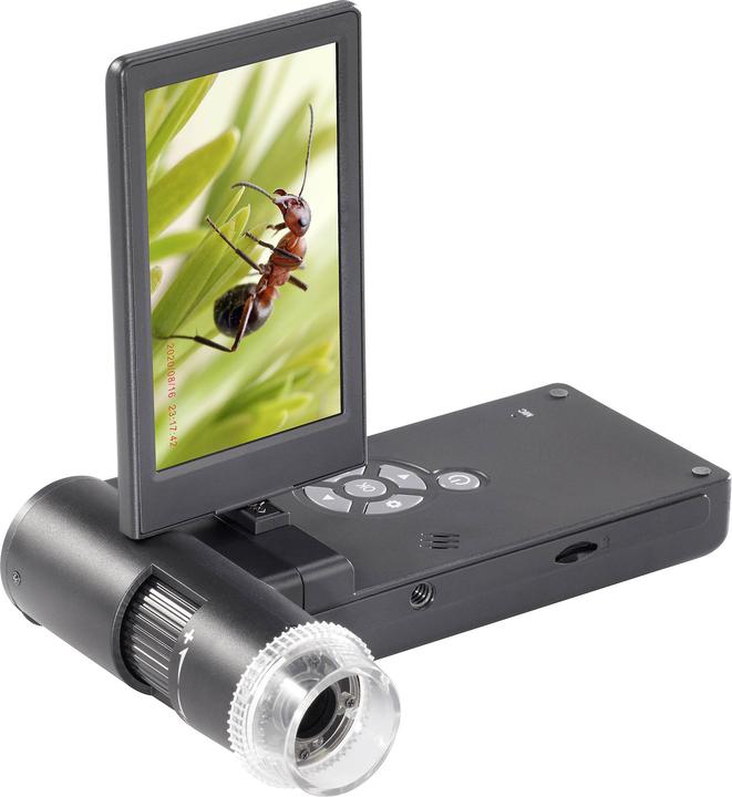 Actual product image Toolcraft Microscope Camera Dicro Mobile 12MP 4" LCD