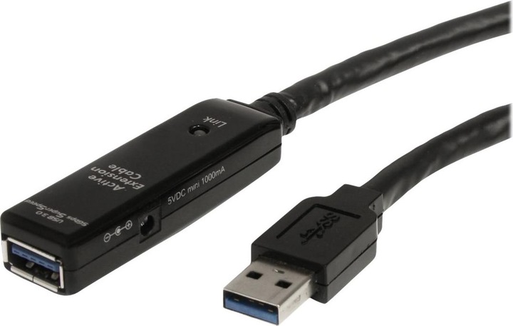 StarTech 10 m aktives USB 3.0 SuperSpeed Verlängerungskabel - Stecker/Buchse (10 m, USB 3.2 Gen 1)