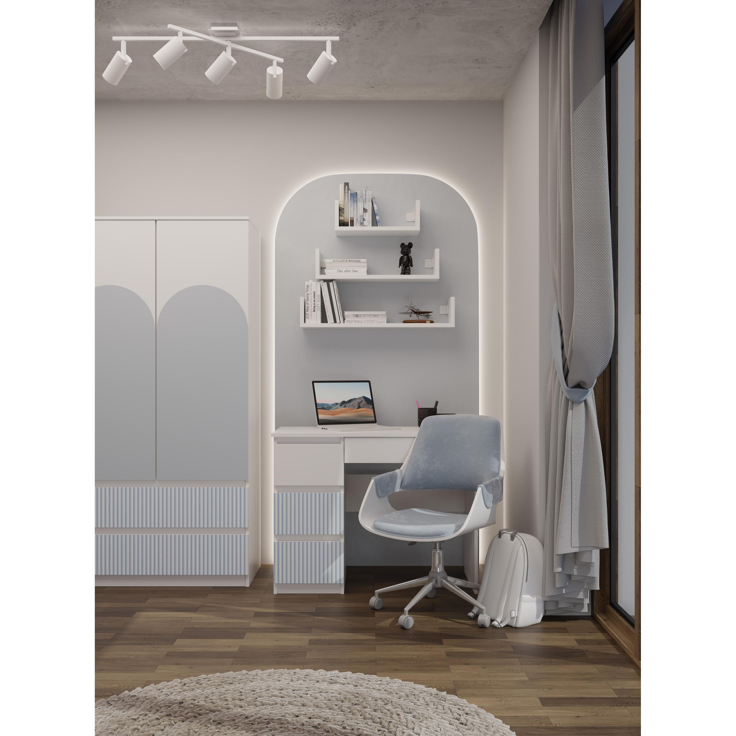 Thumbnail - Topeshop, Schreibtisch, Mijas L Fr Blue Kpl