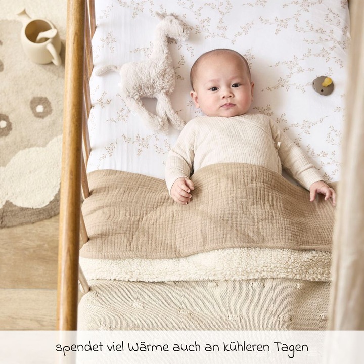 Image du produit Meyco Knots teddy couverture de bébé