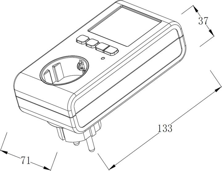 Actual product image Bachmann Energy monitors