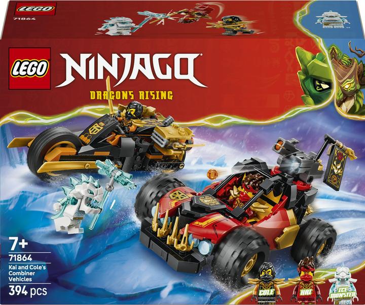 Produktbild LEGO Kais und Coles Kombi-Flitzer (71864, LEGO Ninjago)