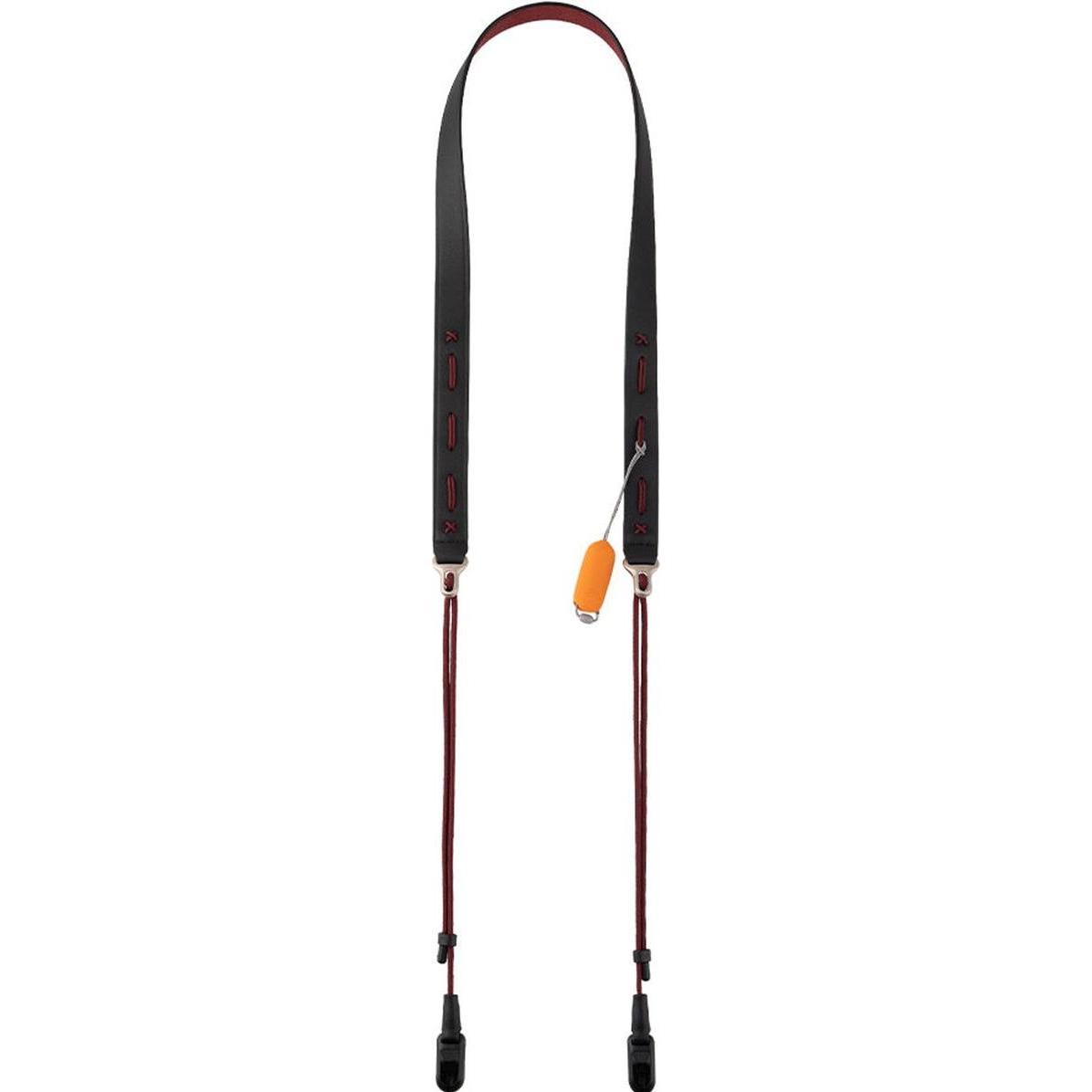 Pgytech Camera Strap Slim (Vintage Midnight Black) (Cintura collo, Tracolla), Cinghia per fotocamera, Nero